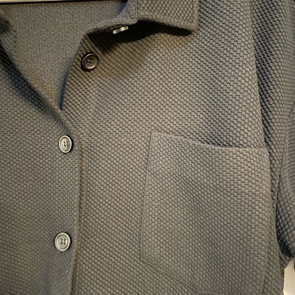 LUNE Active black shirt sleeve blouse XL - Picture 2 of 5